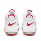 Nike Men's Air More Uptempo '96 Sneakers in White/University Red