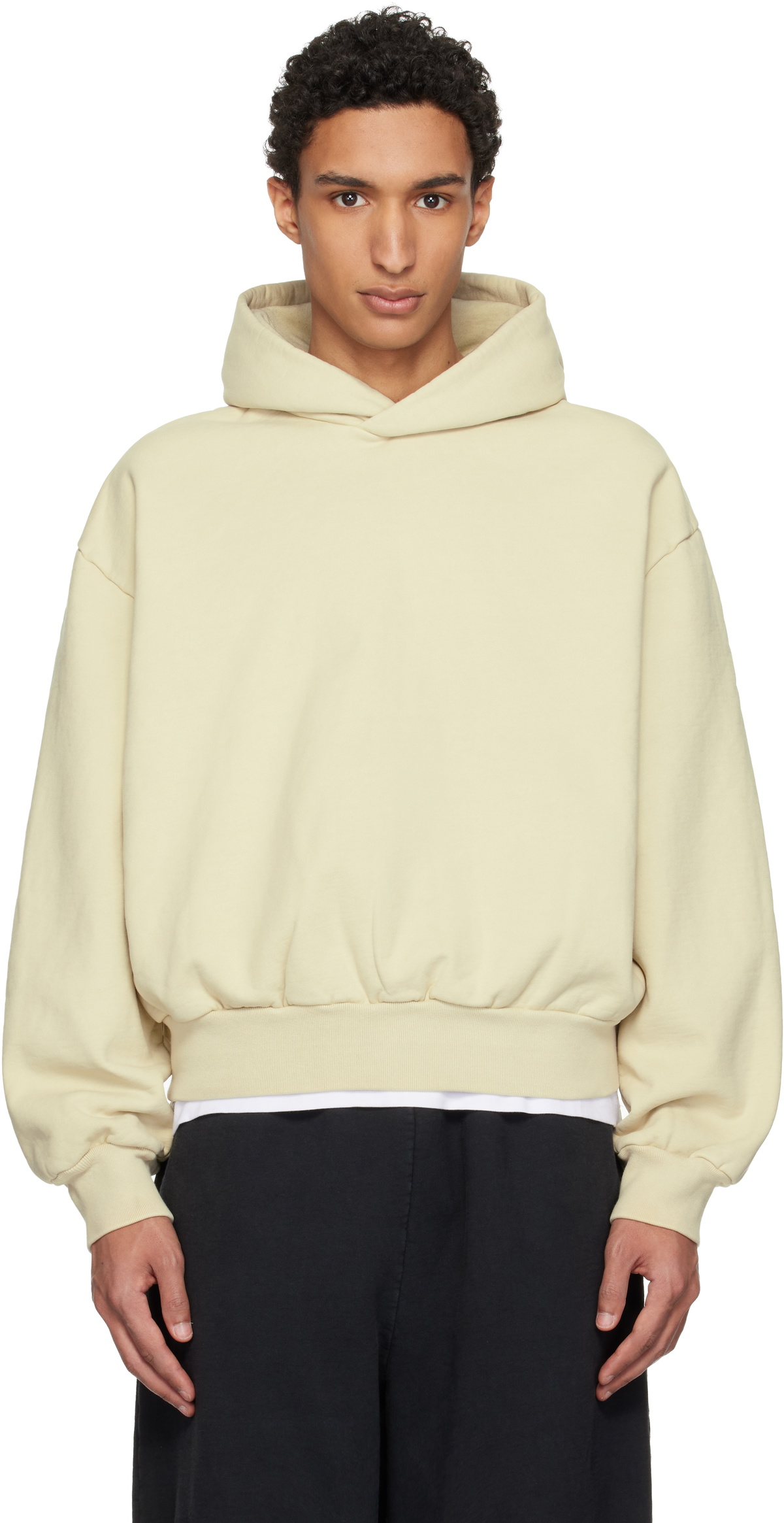 Fear of God Off-White Classic Fit Half Raglan Hoodie