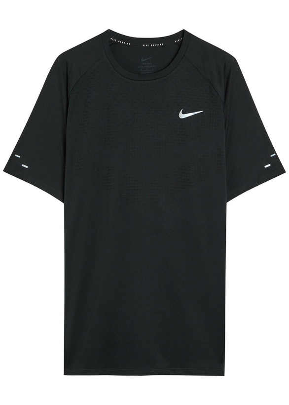 Photo: Nike Stride Dri-fit Adv Running T-shirt Black