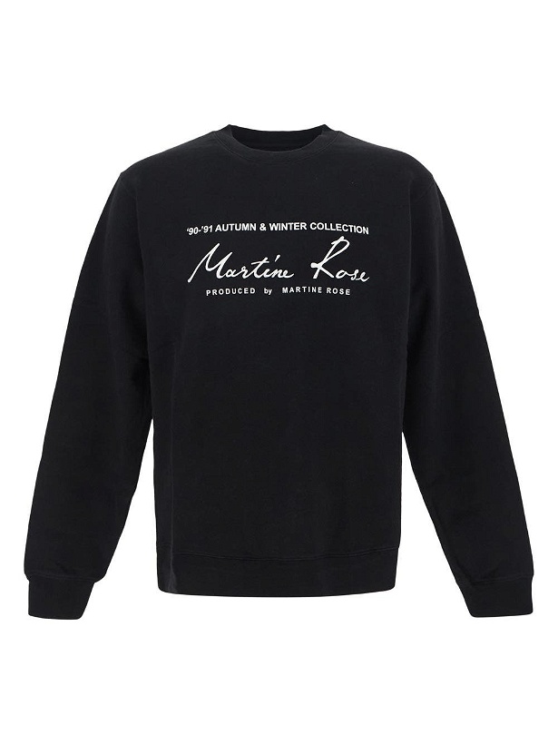 Photo: Martine Rose Logo Print Sweatshirt