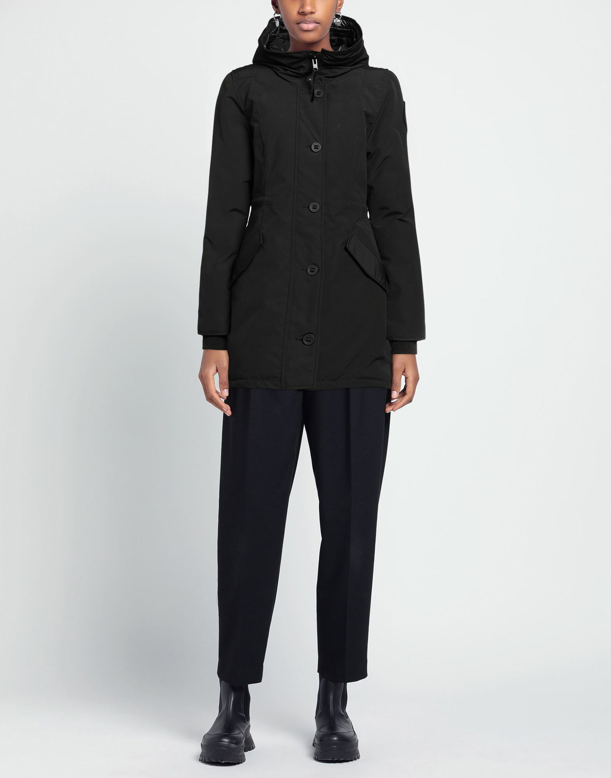 Canada Goose Womens Puffer in Black