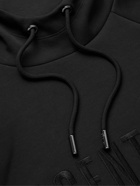 Bogner - 007 Printed Embroidered Jersey Hoodie - Black