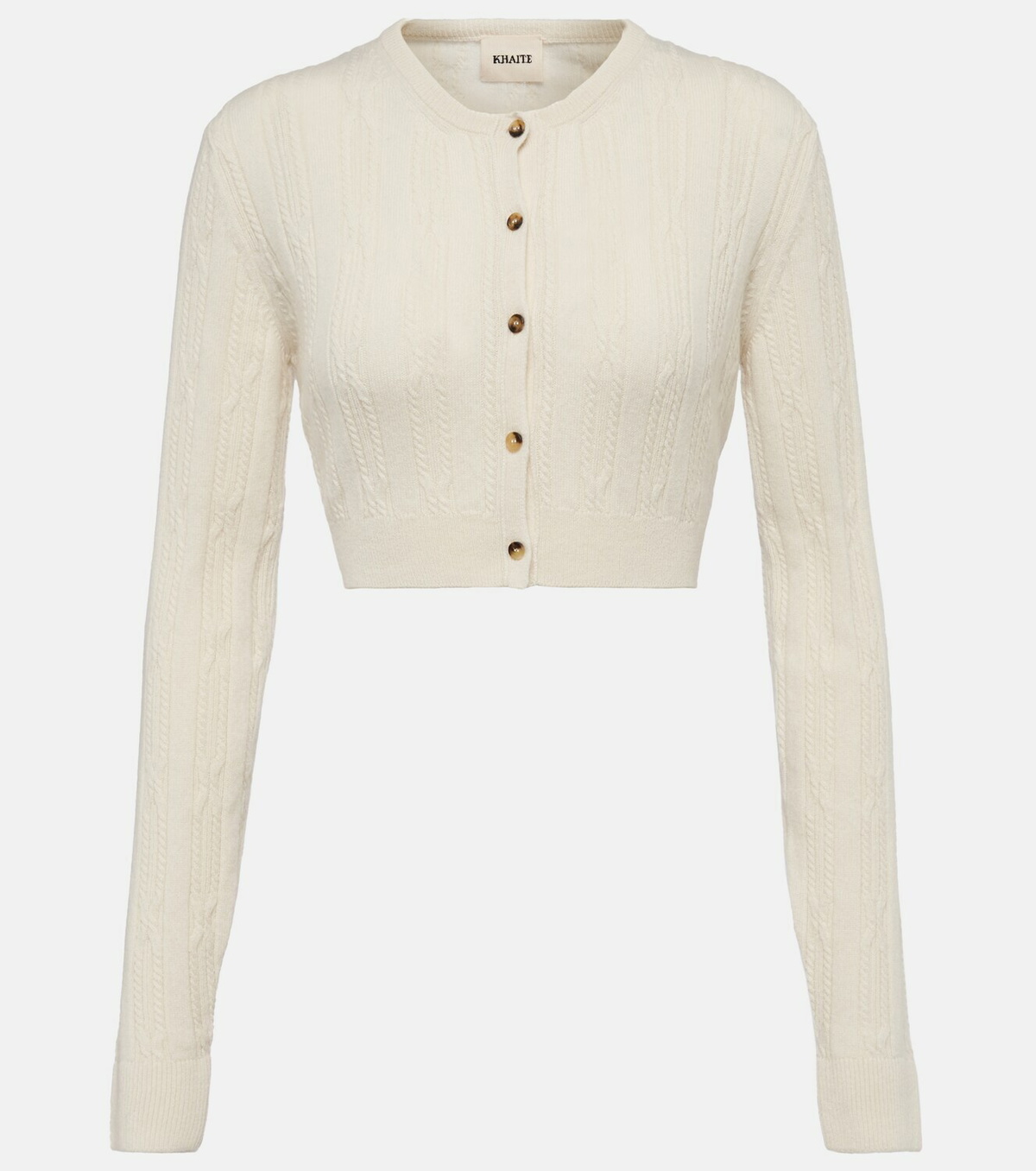 【送料&関税込】Khaite Cream Cashmere Blend Balser Cardigan Balser Jacket in Cream – KHAITE