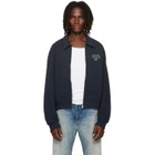 Acne Studios Black Zip Sweatshirt