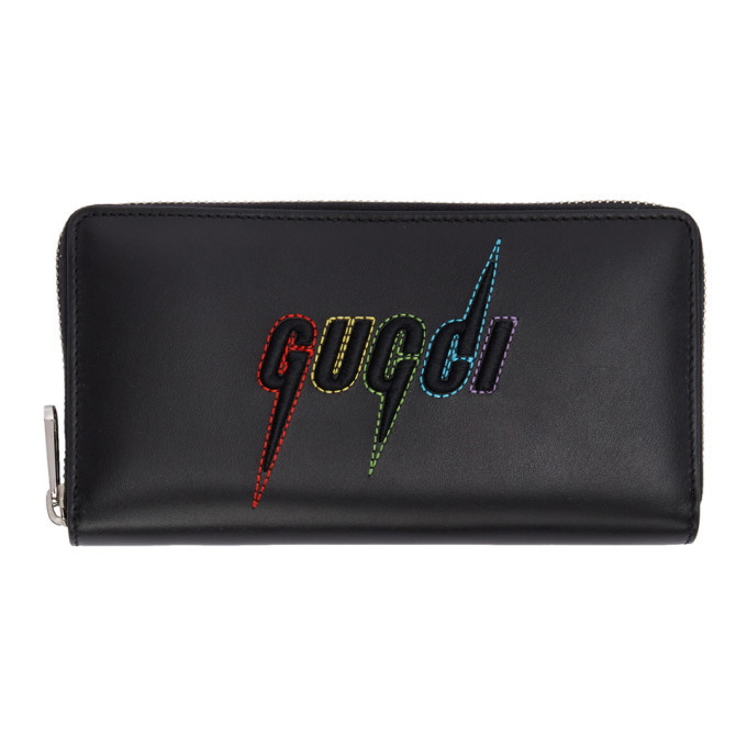 Photo: Gucci Black Gucci Blade Continental Wallet