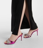 Alexandre Vauthier Shooting embellished mules