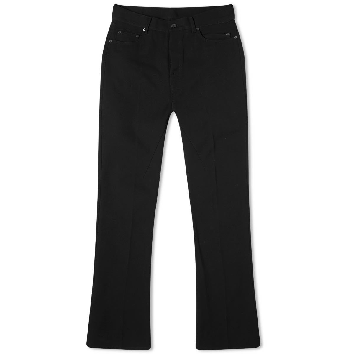 Rick Owens Men's Jim Slim Jean in Black Rick Owens