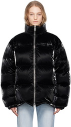 VTMNTS Black Printed Down Jacket