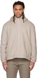 Vince Beige Hooded Jacket