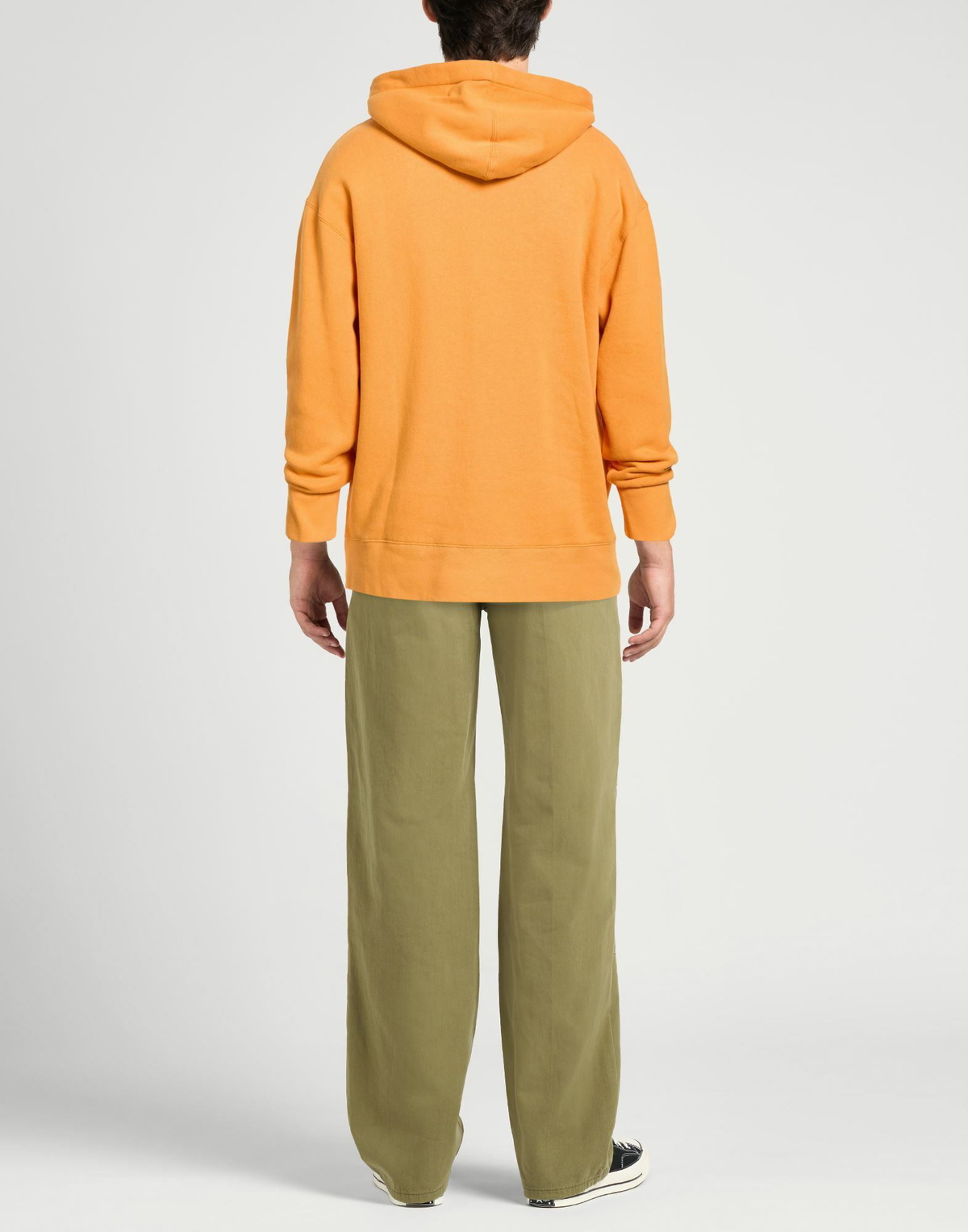 Maison Kitsuné Mens Sweatshirt in Mandarin