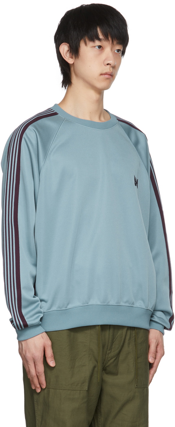 【関税込み】Needles Track sweatshirt Needles Blue Track Sweatshirt Needles
