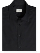 Etro - Slim-Fit Cotton-Jacquard Shirt - Black