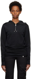 1017 ALYX 9SM Black Half-Zip Hoodie