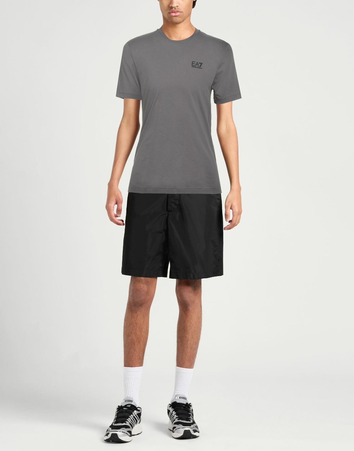 Ea7 Mens T-shirt in Taupe