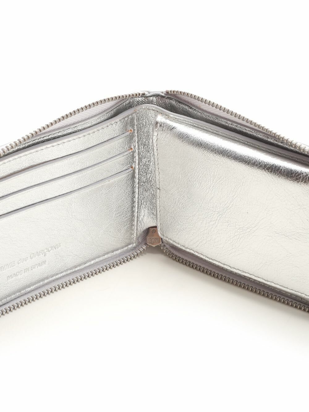 Comme des Garçons Wallet Small Silver Wallet