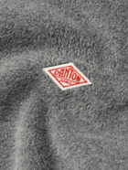 Danton - Logo-Appliquéd Fleece Jacket - Gray