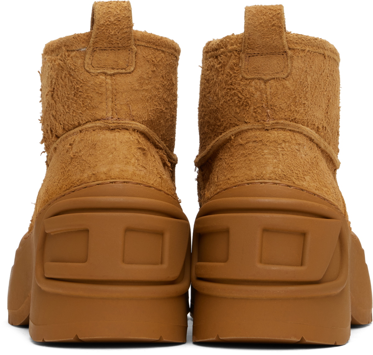 Diesel Tan D-Donald Montone Chelsea Boots