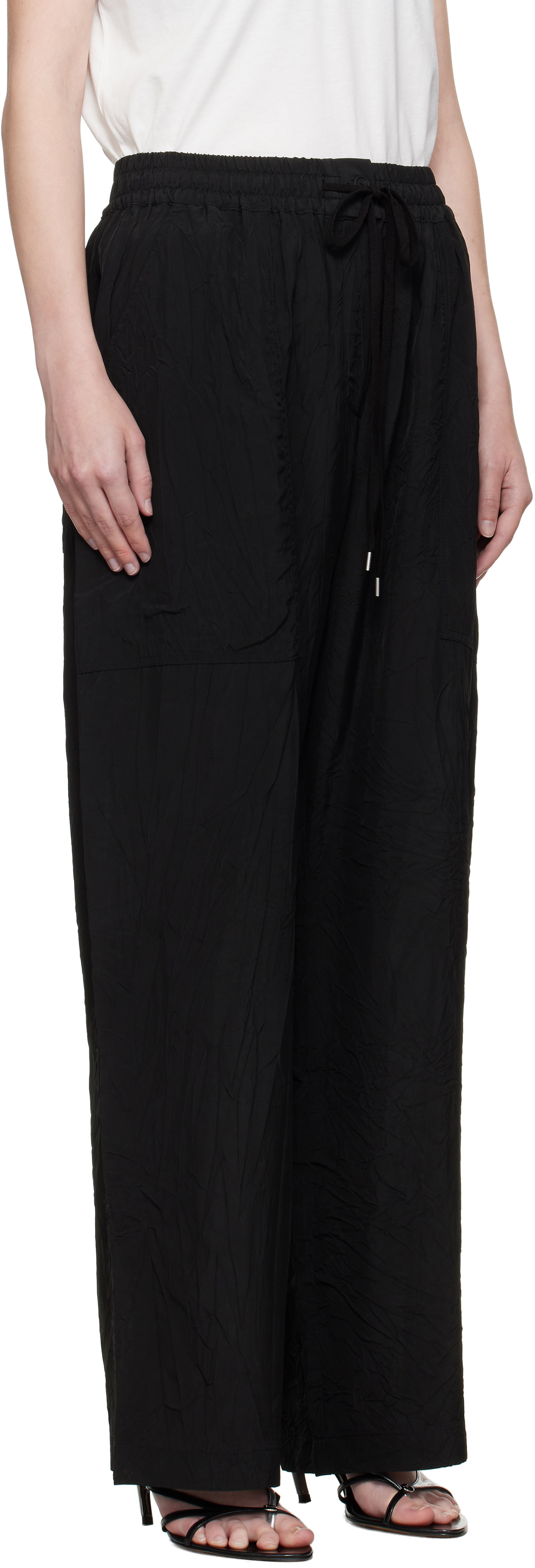 Studio Nicholson Black Capel Trousers