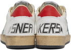 Golden Goose White Ball Star Sneakers