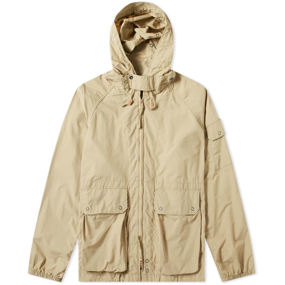 Engineered Garments Atlantic Coated Nylon Parka Khaki