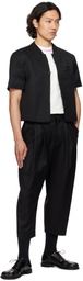 ADER error Black Set-Up Blazer Overshirt
