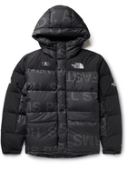 The North Face - Conrad Anker HMLYN Appliquéd Quilted Printed Shell Down Jacket - Black