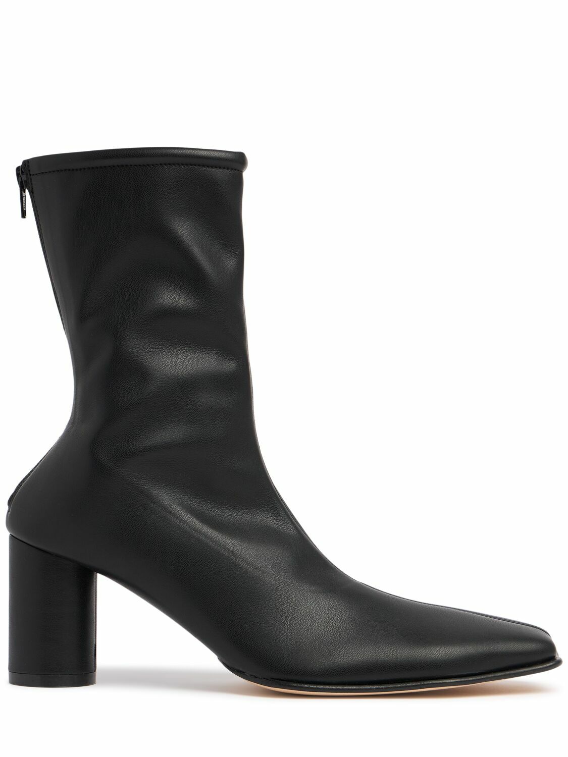 MM6 Maison Margiela Black Cuban Heel Boots MM6 Maison Margiela