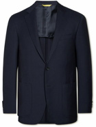 Canali - Slim-Fit Wool-Twill Suit Jacket - Blue