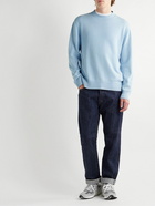 NN07 - Tony Garment-Dyed Cotton Sweater - Blue