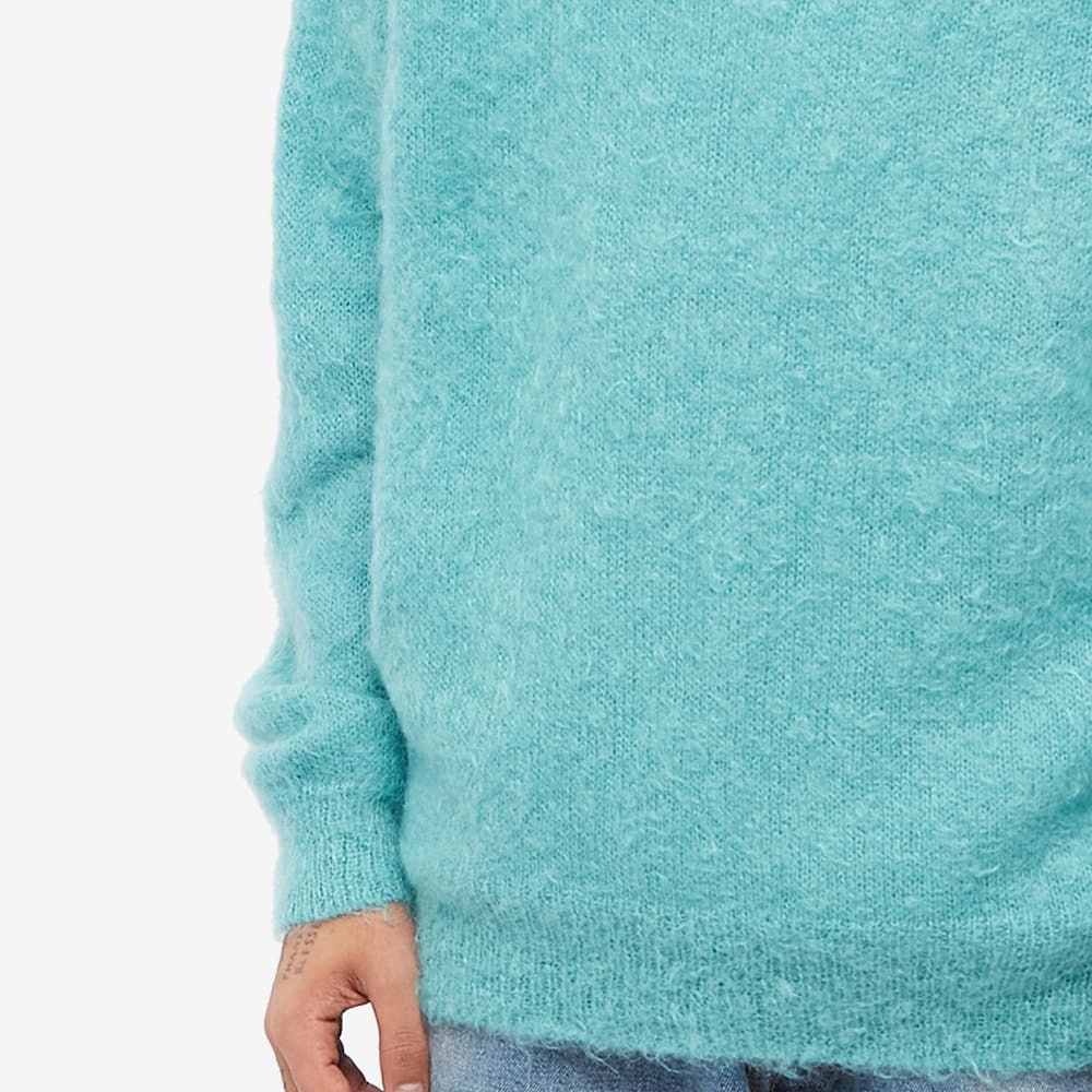 Auralee open-knit jumper - Blue