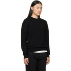 Moncler Black Textured Cashmere & Wool Sweater