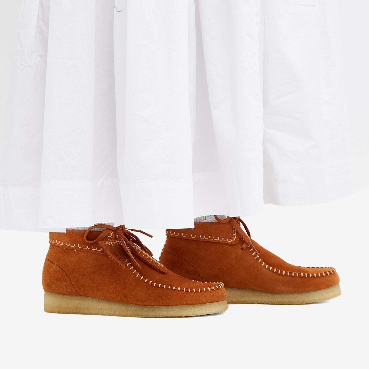 Clarks i hot sale stitch wallabees