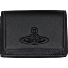 Vivienne Westwood Black Trifold Wallet