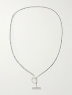 Bottega Veneta - Intrecciato Sterling Silver Necklace
