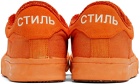 Heron Preston Orange Vulcanized Low -TopSneakers