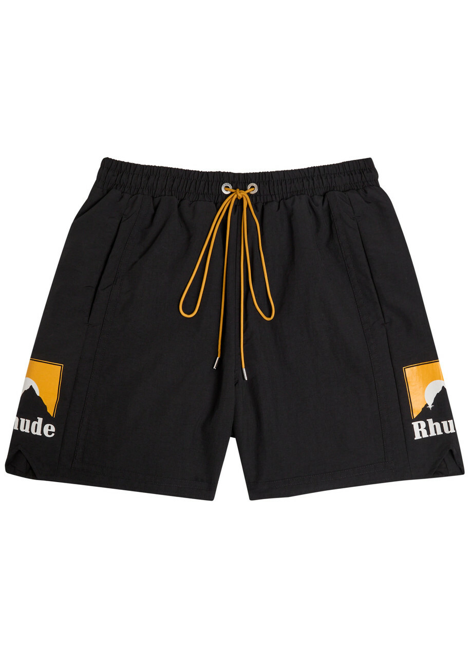 pet tree kor 23ss shorts 変形 pet-tree-kor Black Tension Shorts pet-tree-kor