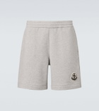 Moncler Cotton jersey Bermuda shorts