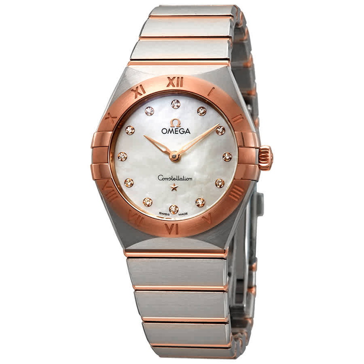 Photo: Omega Constellation Manhattan Mother of Pearl Dial Ladies Watch 131.20.28.60.55.001