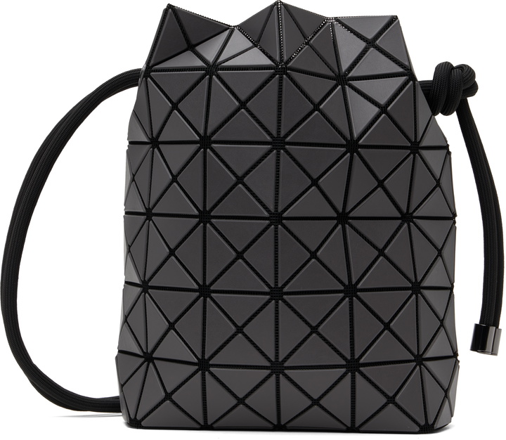 Photo: BAO BAO ISSEY MIYAKE Gray Wring Matte Bag