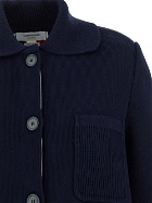 Thom Browne Inerlock Stitch Polo Collar Jacket