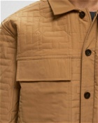 Honor The Gift H Quilted Jacket Brown - Mens - Overshirts