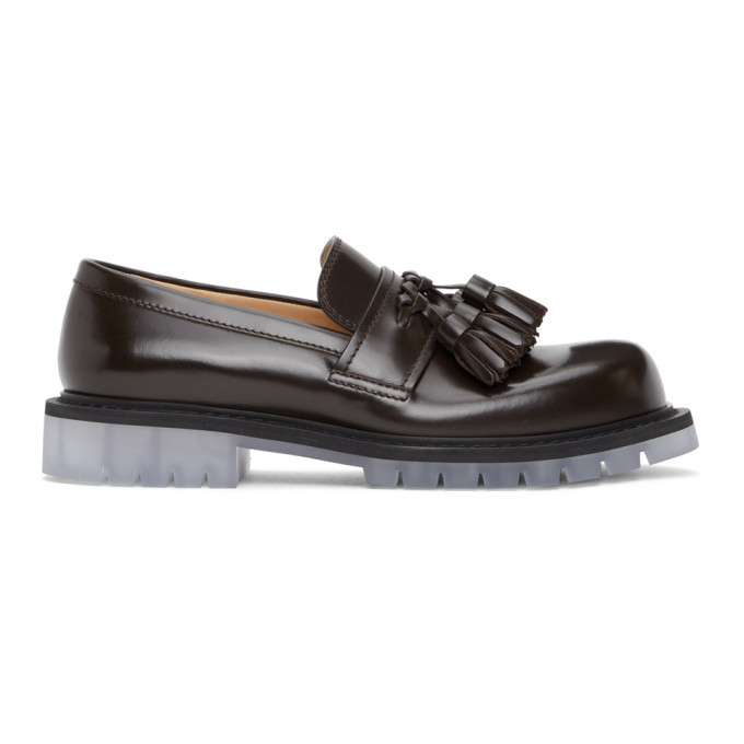 Photo: Bottega Veneta Brown Tassle Loafers