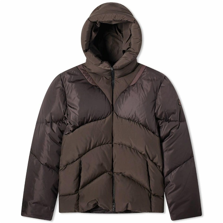 Photo: Moncler Men's Ripstop Padded Jacket in Brown