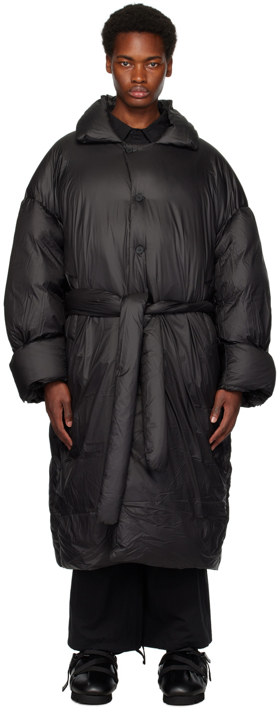 Entire Studios Black RBI Down Coat Entire Studios