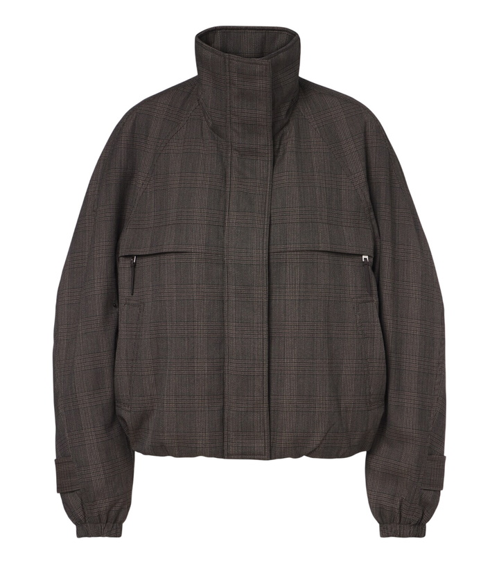 Photo: Acne Studios Prince of Wales check wool-blend jacket