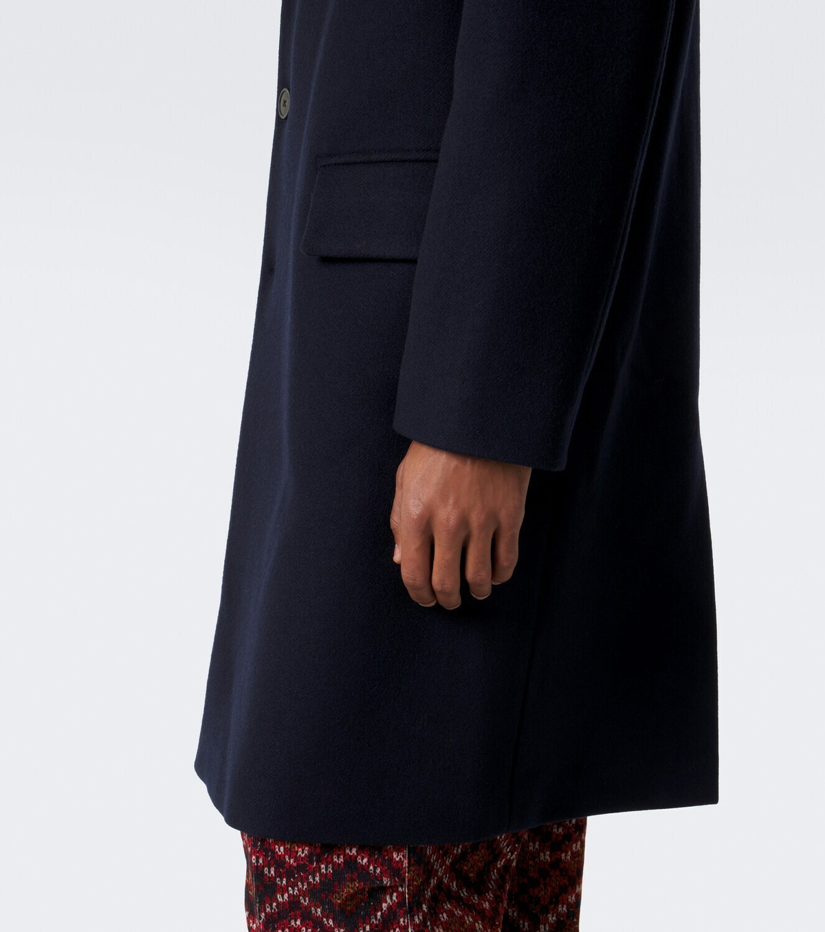 Dries Van Noten Wool-blend coat