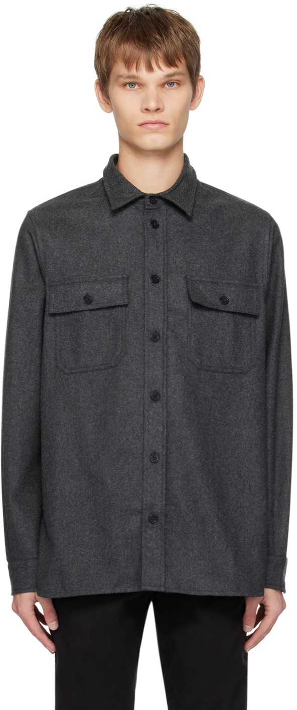 NORSE PROJECTS Gray Silas Shirt Norse Projects