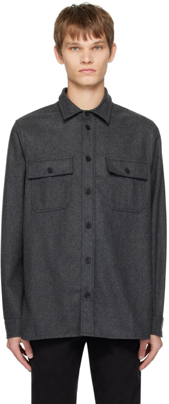 Photo: NORSE PROJECTS Gray Silas Shirt