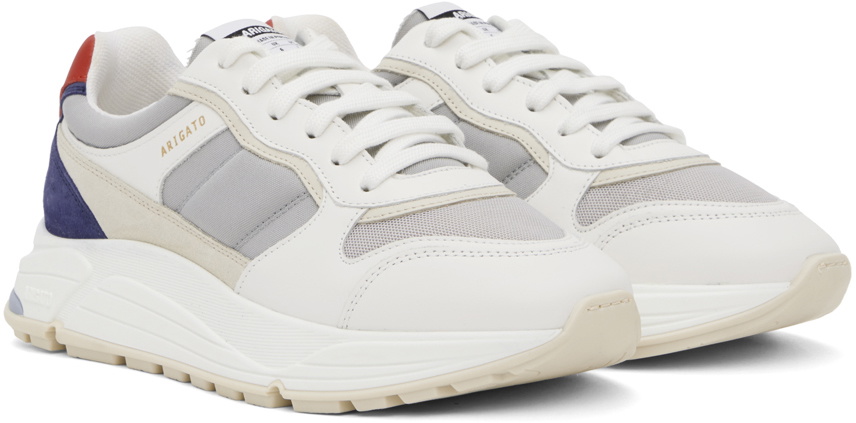 Axel Arigato White & Gray Rush Sneakers Axel Arigato