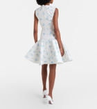Shushu/Tong Floral cotton and silk minidress